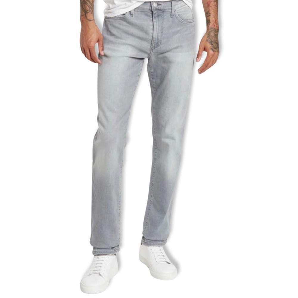 Joe’s Jeans Brixton Stretch Denim Gray Jeans 40x34 Straight NWOT